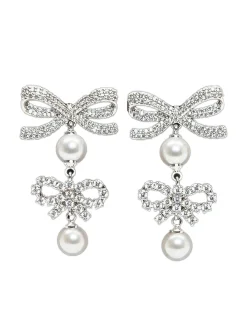 Double Bow Earrings