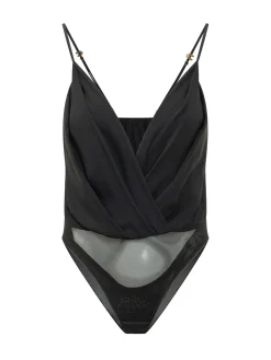 Draped Bodysuit