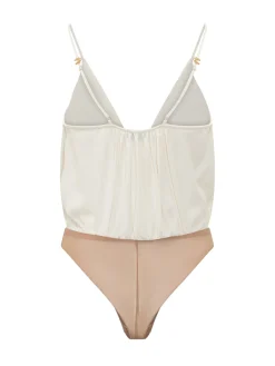 Draped Bodysuit
