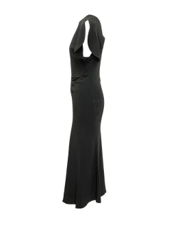 Draped Midi Dress