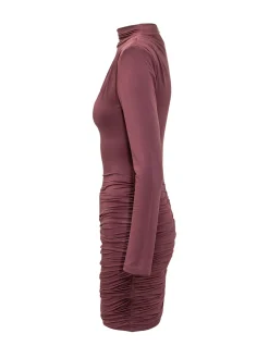 Draped Mini Dress