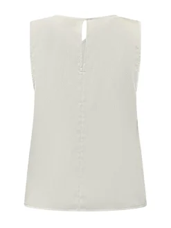 Draped Sleeveless Top