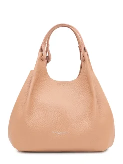 Dua Leather Shoulder Bag with Single Handle