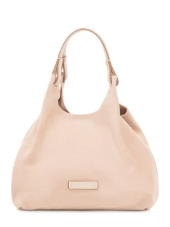 Dua Suede Leather Shoulder Bag