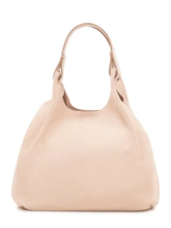 Dua Suede Leather Shoulder Bag