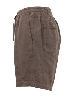 Elastic Waist Bermuda Shorts