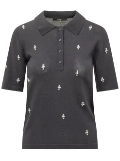 Embellished Polo Shirt