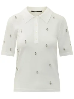 Embellished Polo Shirt