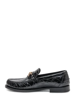 Embossed Leather Loafer