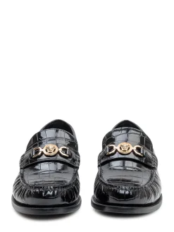 Embossed Leather Loafer