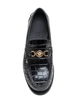 Embossed Leather Loafer