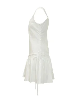 Enna Sleeveless Dress with Gathered Skirt