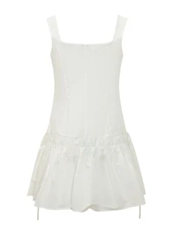 Enna Sleeveless Dress with Gathered Skirt