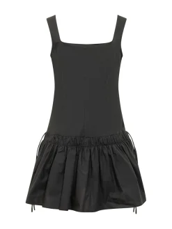 Enna Sleeveless Dress with Gathered Skirt