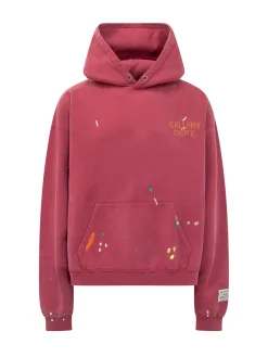 Felpa con Cappuccio e Logo
