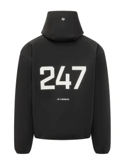 Felpa con Cappuccio e Zip