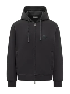 Felpa con Cappuccio e Zip