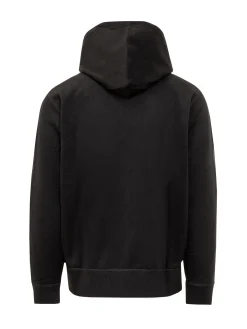 Felpa Con Cappuccio E Zip