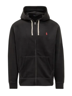 Felpa Con Cappuccio E Zip
