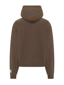 Felpa Hoodie con Cappuccio e Tasca Frontale