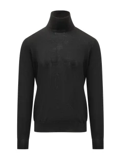Filippo De Laurentiis Black Turtleneck