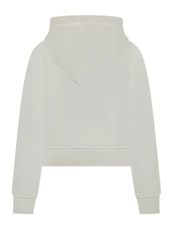 Fitted Hoodie with Bear Print