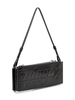 Flag D Shoulder Bag with Embossed Logo