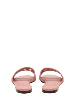 Flat Slide Sandal with Wide Strap