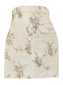 Floral Print Bermuda Shorts