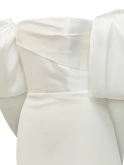 Flori Maxi Dress with Balloon Sleeves