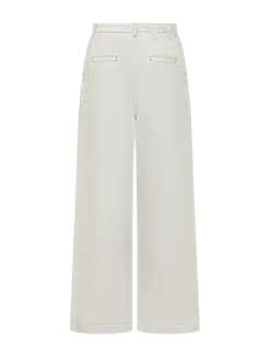 France Tencel Denim Wide Leg Jeans