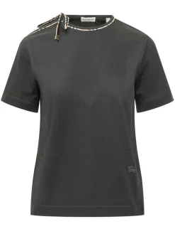 Frankie Bow T-shirt with Side Tie