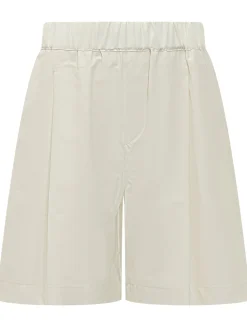 Fresh Wool Bermuda with Elasticated Waist