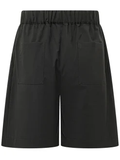 Fresh Wool Bermuda with Elasticated Waist