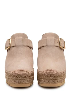 Gala Suede Wedge Clog