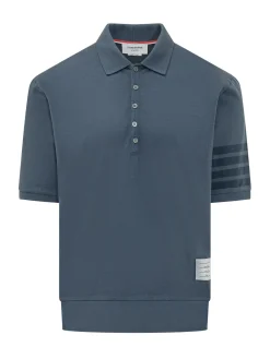 Garment Dyed Short-Sleeve Polo