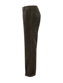 Gaubert Relaxed Trousers with Rolled Hem