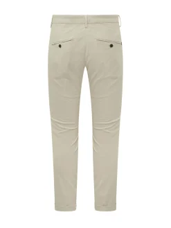 Gaubert Slim Trousers with Turn Up Hem