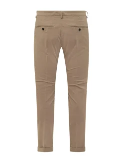 Gaubert Slim Trousers with Turn Up Hem