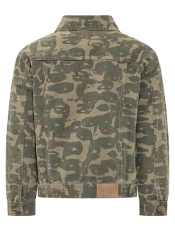 Giacca Camouflage con Tasche