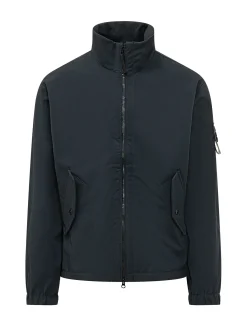 Giacca con Collo Alto e Chiusura con Zip