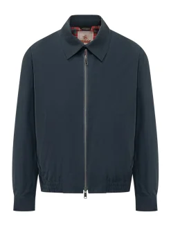 Giacca con Zip e Colletto Classico