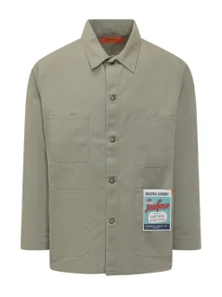 Giacca Coverall in Cotone Bio Wash