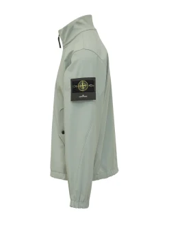 Giacca Tecnica con Zip e Patch Logo