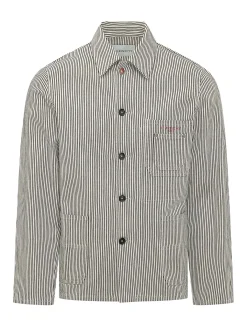 Giacca Workwear a Righe