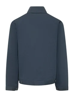 Giacca Zip-Up con Tasche Frontali in Cotone