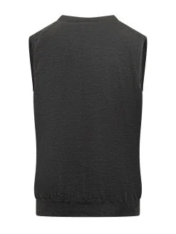 Gilet in Lana Filippo De Laurentiis Grigio con Bottoni
