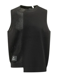 Gilet in Maglia Grafica