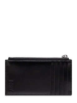 Glossy zip card holder