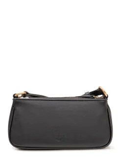 Half Moon Baguette Bag with Shoulder Strap